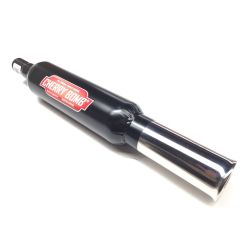 CHERRY BOMB TAIL BOMB ROUND OUTLET – 2” INLET  BLACK