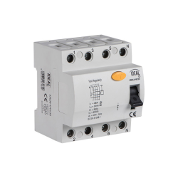 RCD Circuit Breaker - 4 Pole
