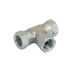 Hydraulic BSPP Equal Tee - Female